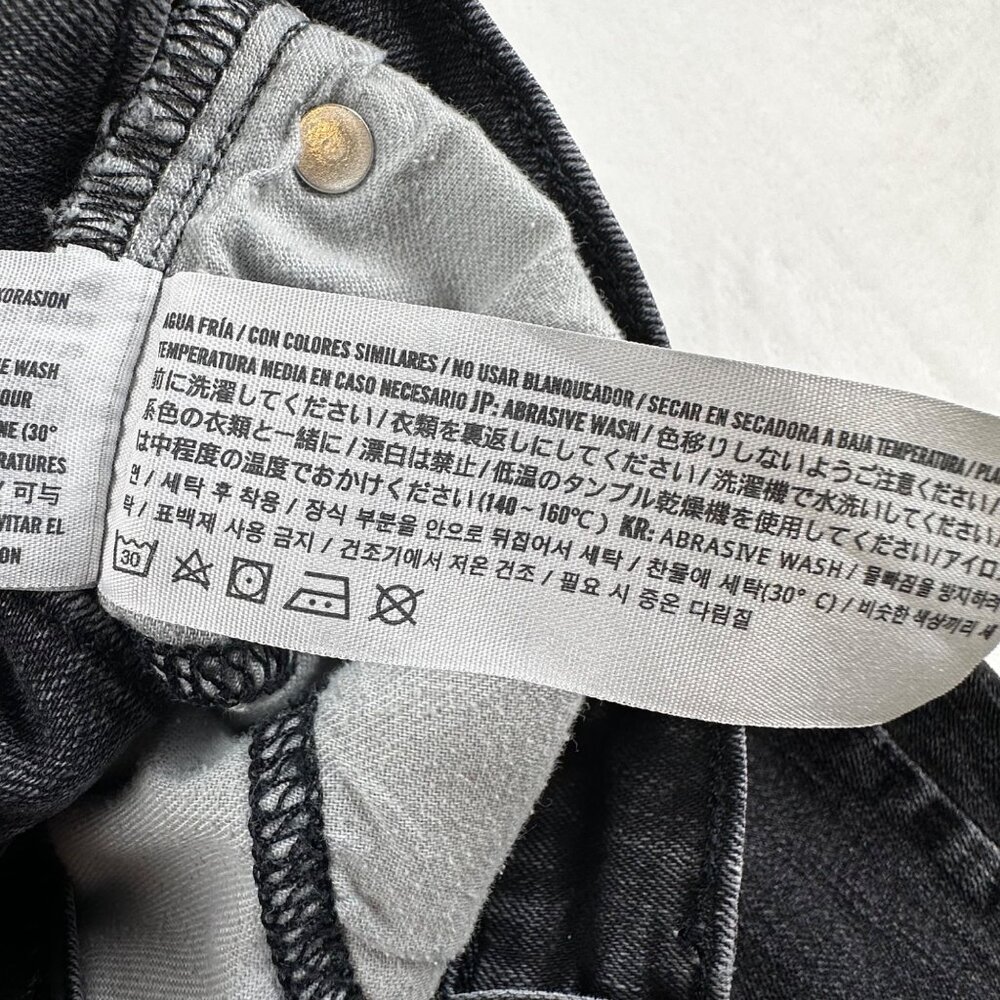 Hollister Mens Black Jeans W29 L30 Straight Fit Hollister Flex Denim Durable - Picture 6 of 8